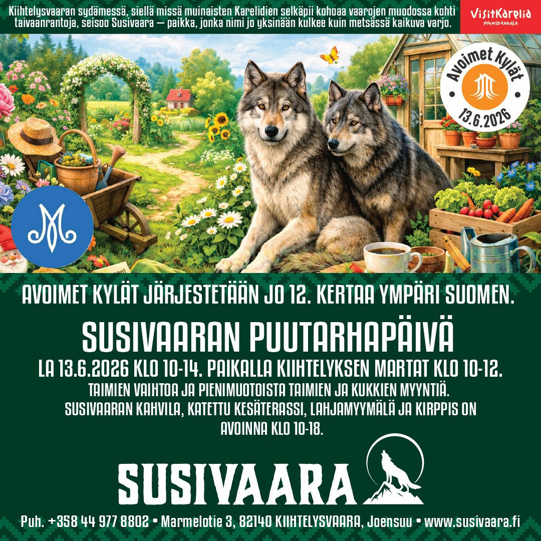 Susivaaran Puutarhapäivä 2026